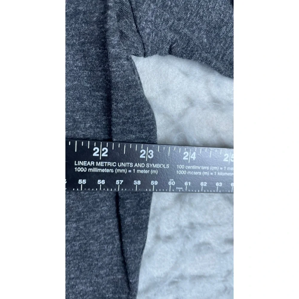 Polo Ralph Lauren T-Shirt Mens Large Gray Excellent Long Sleeve Heathered Pony